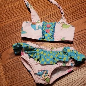 Eleanor Rose mermaids bathing suit size 2